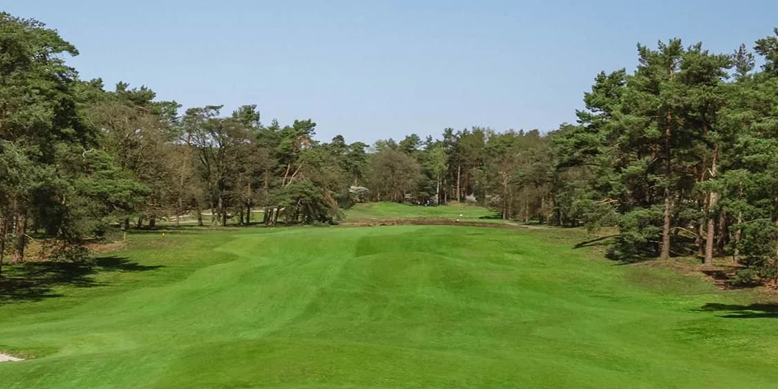 The course at Utrechtse Golfclub De Pan