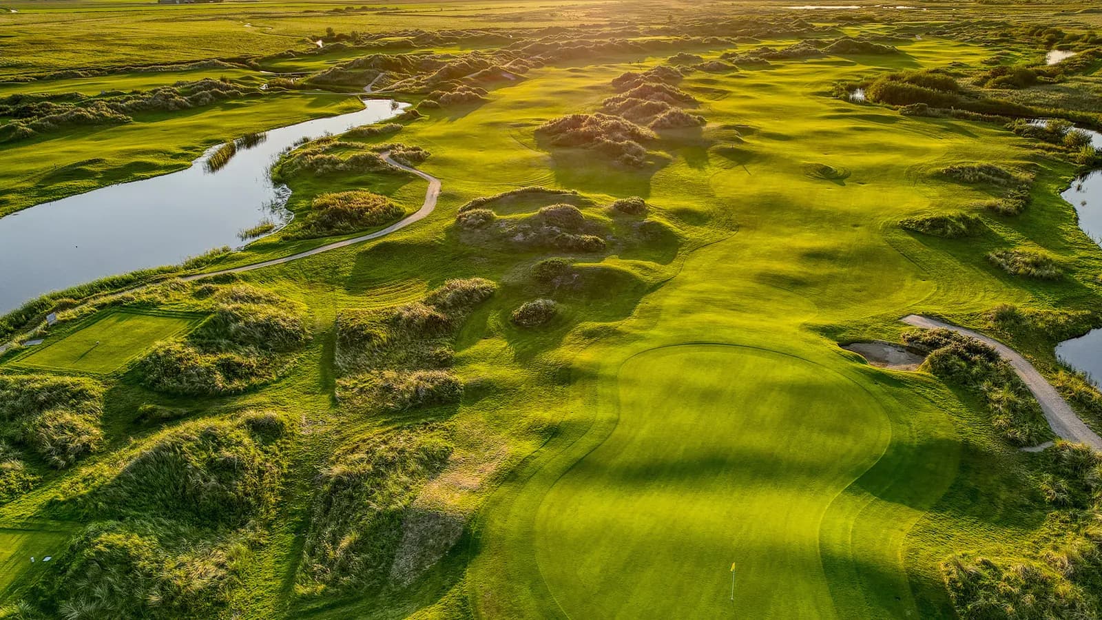 The course at Golfbaan De Texelse