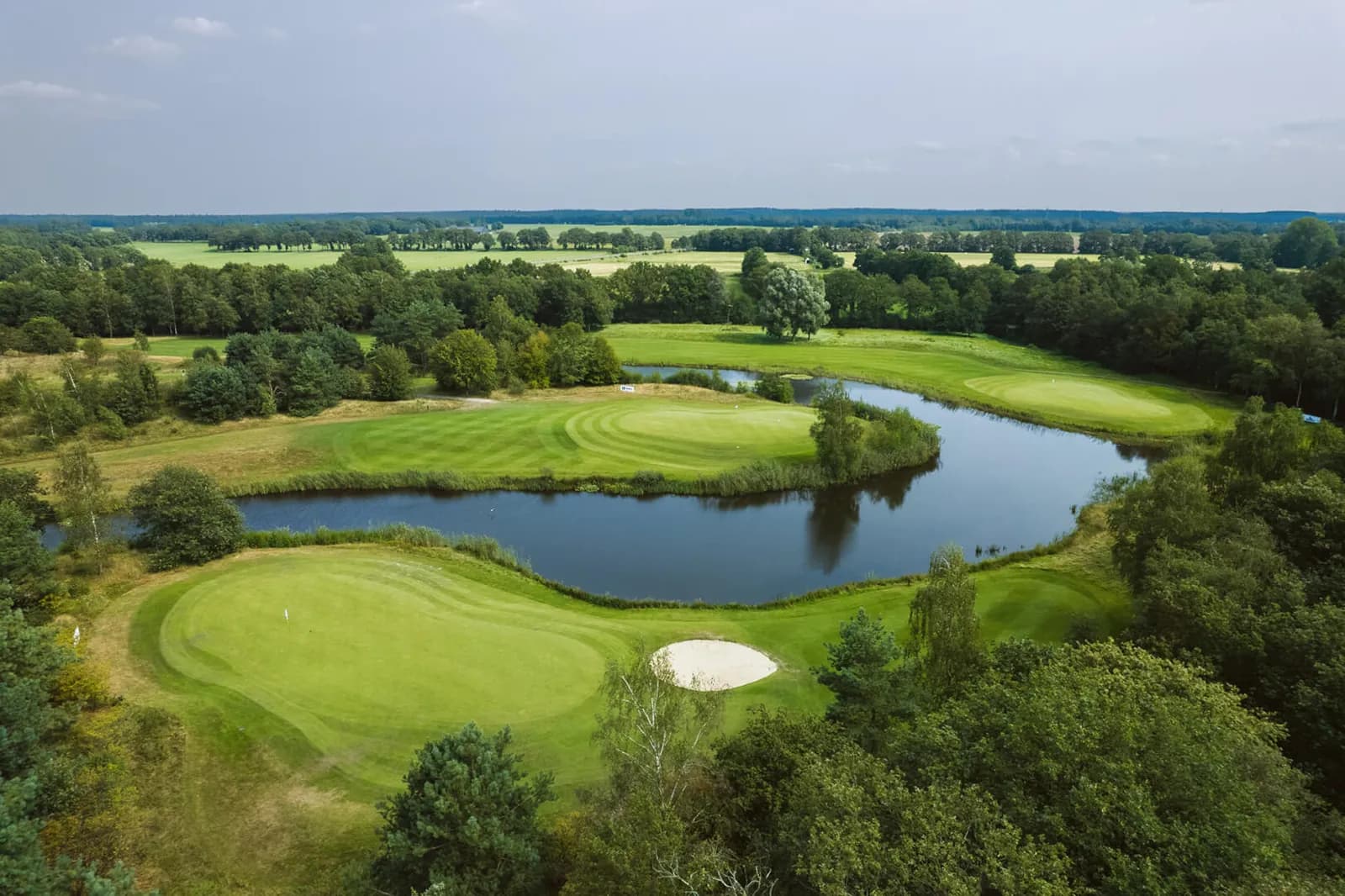 The course at Drentse Golfclub de Gelpenberg