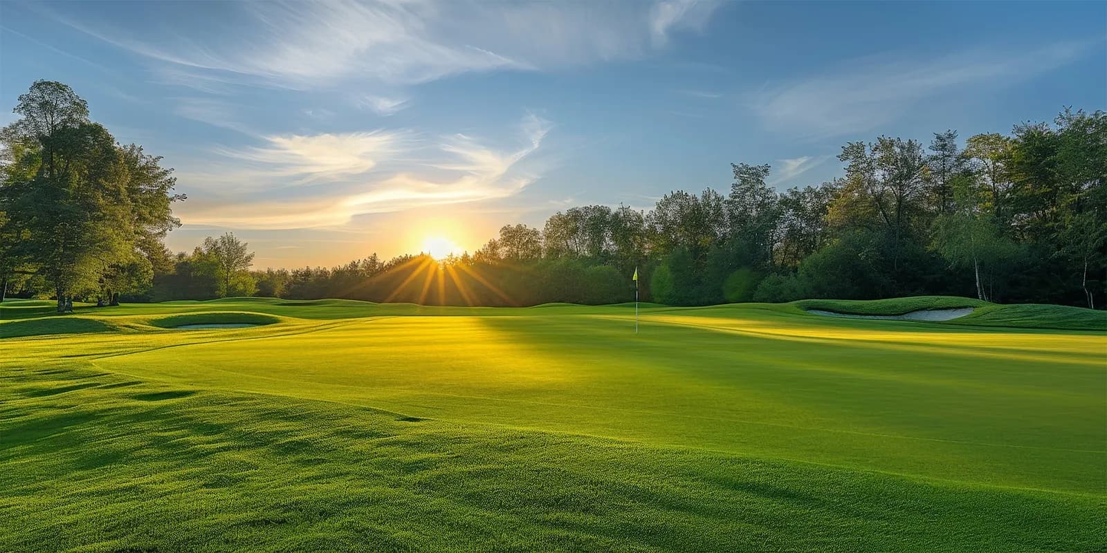 The course at Golf Residentie Dronten