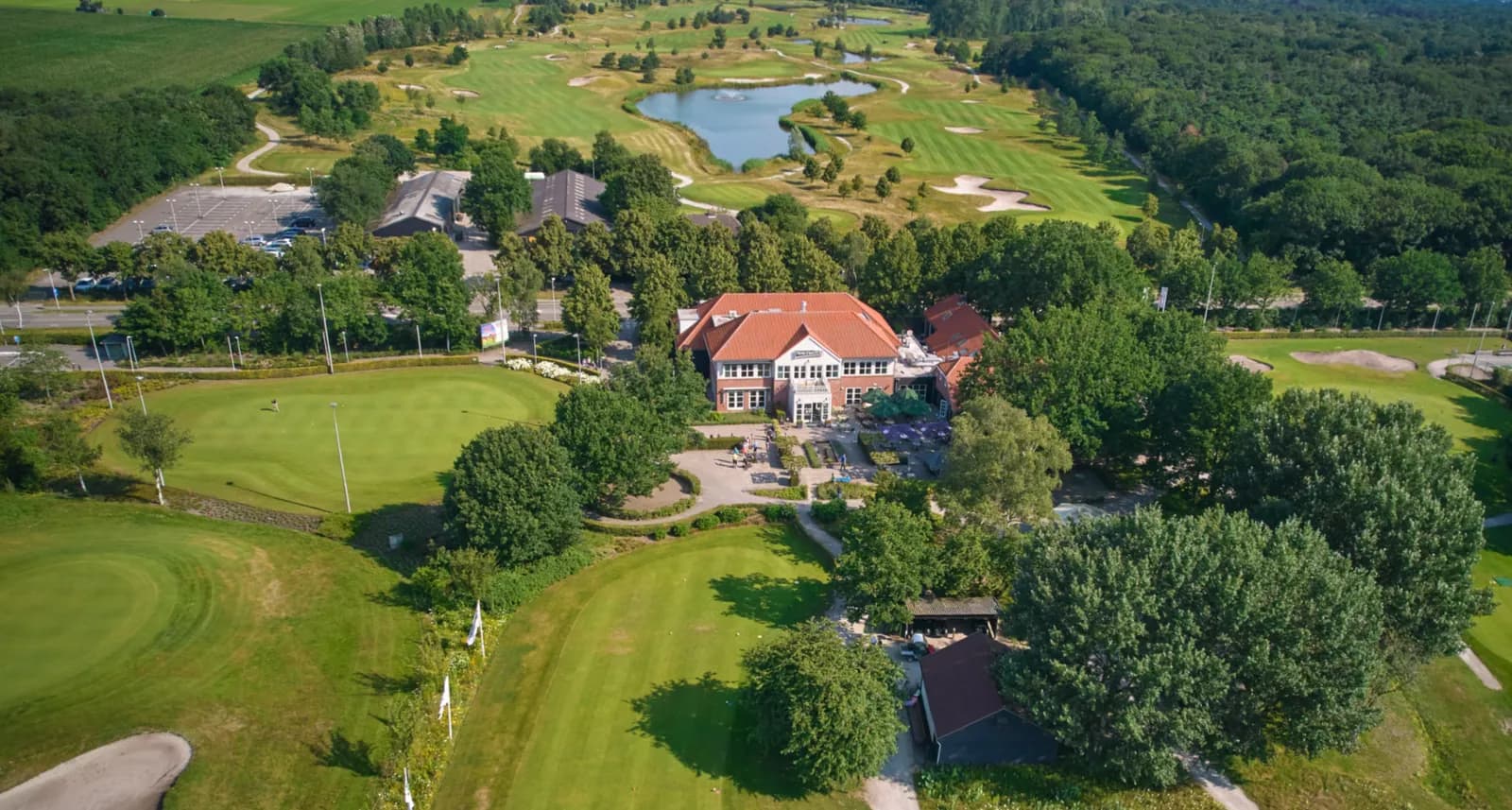 The course at Prise d'Eau Golf