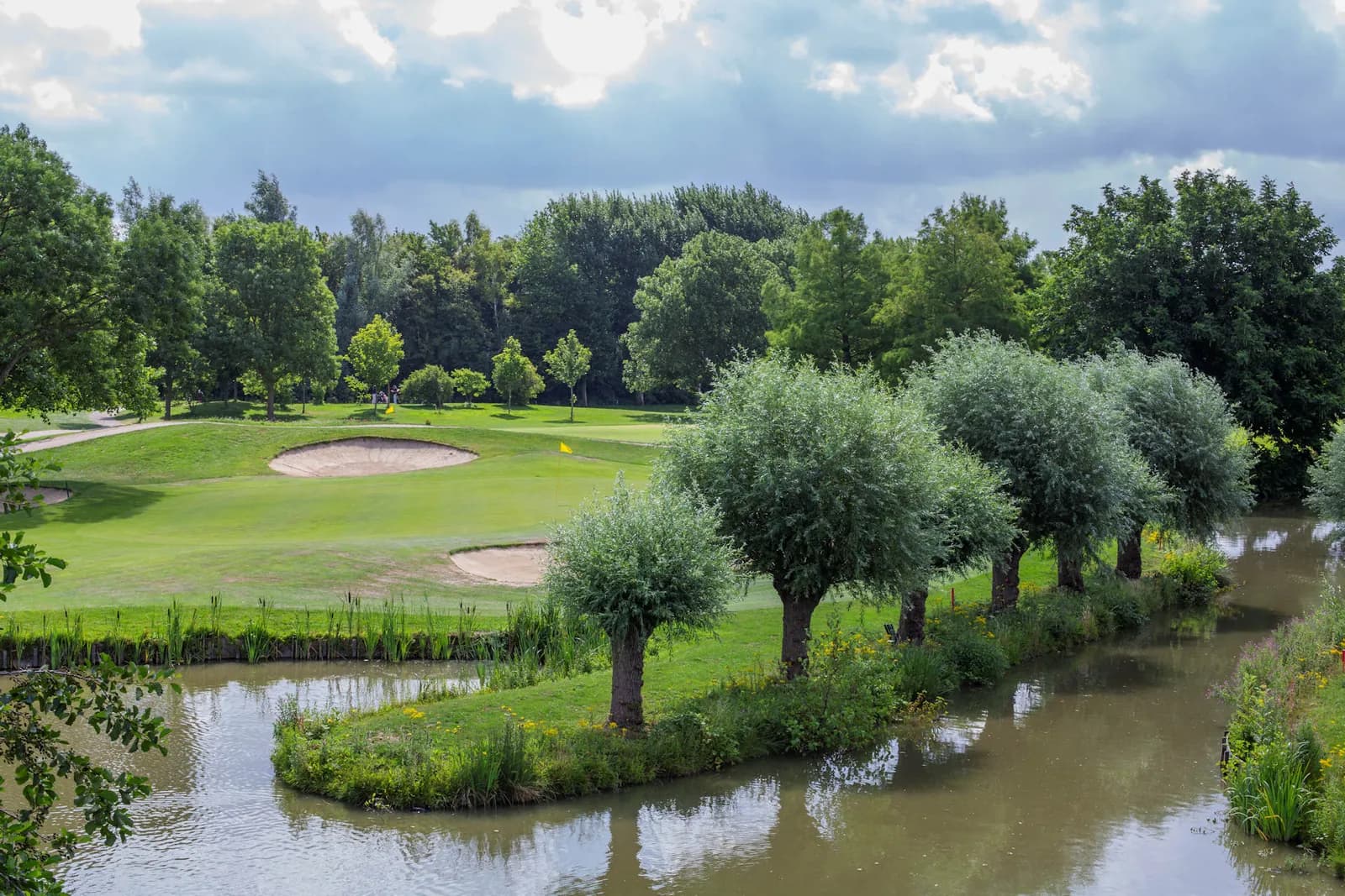 De baan van Rijswijkse Golfclub