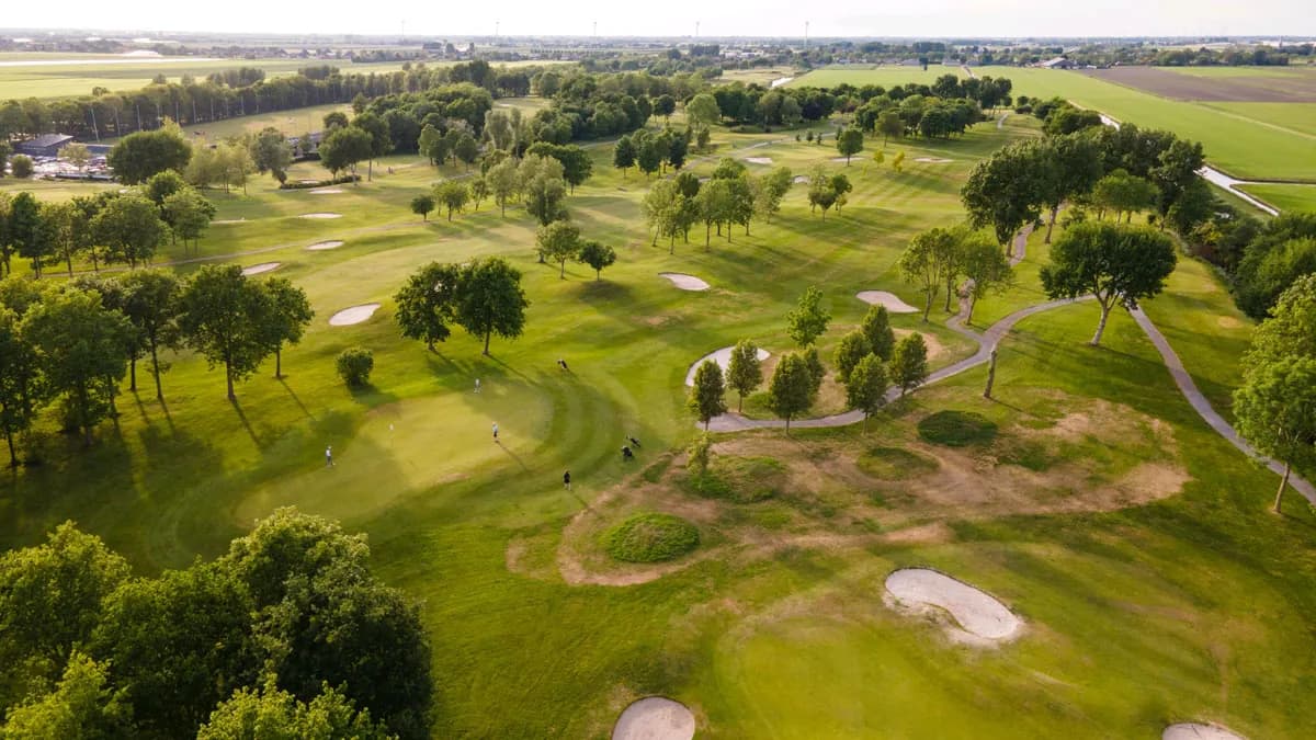 The course at Westfriese Golfclub (Golfbaan Westwoud)