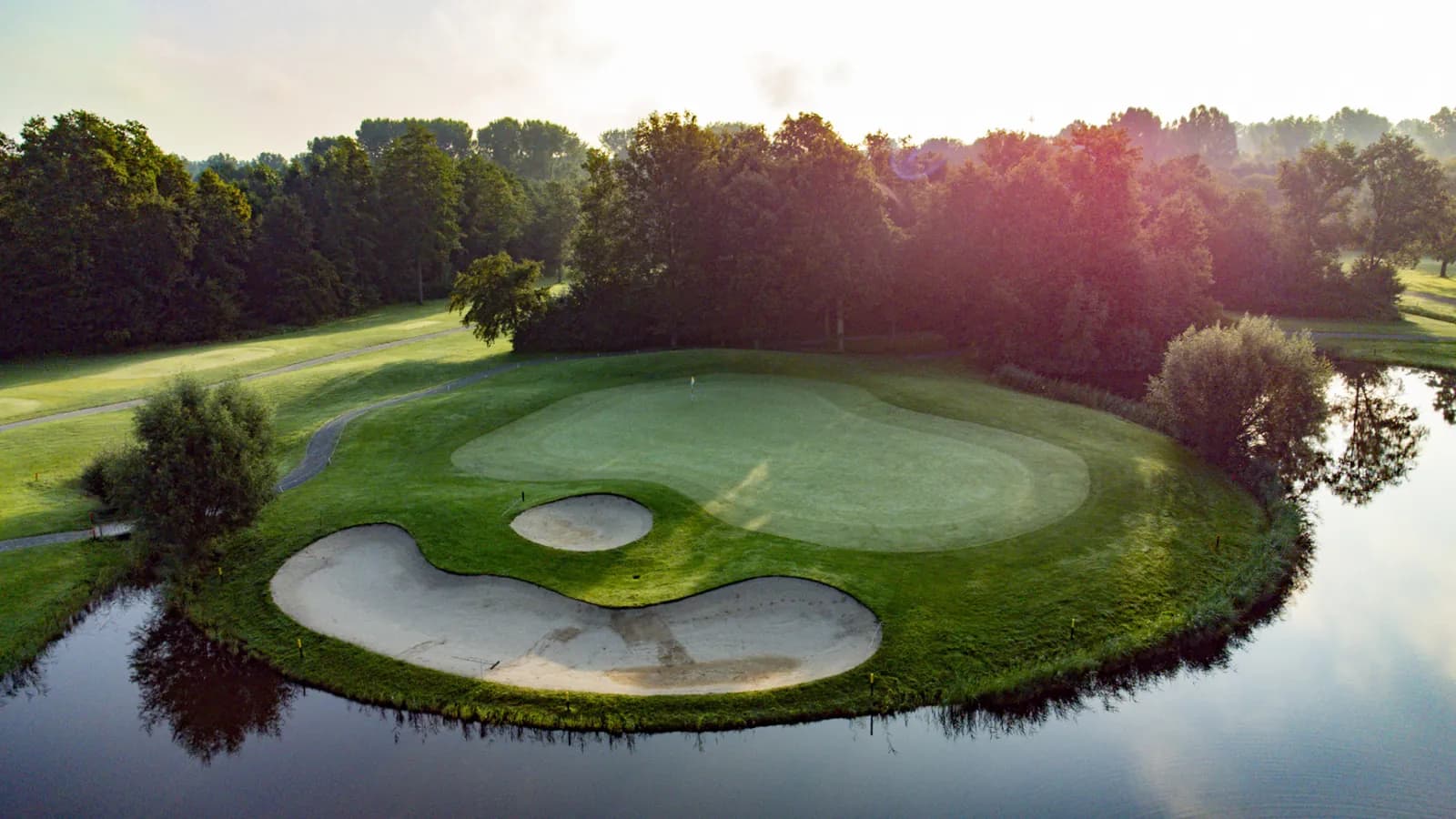 The course at Golfclub Zeewolde