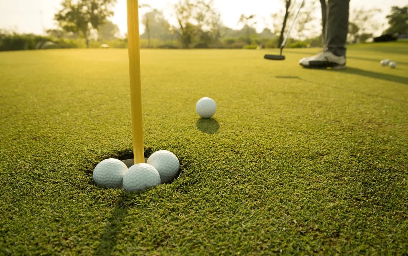 The course at De Goese Golf