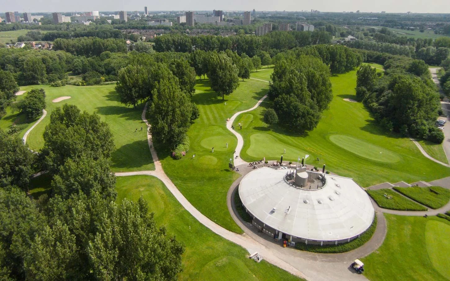 The course at Golfbaan De Hooge Rotterdamsche
