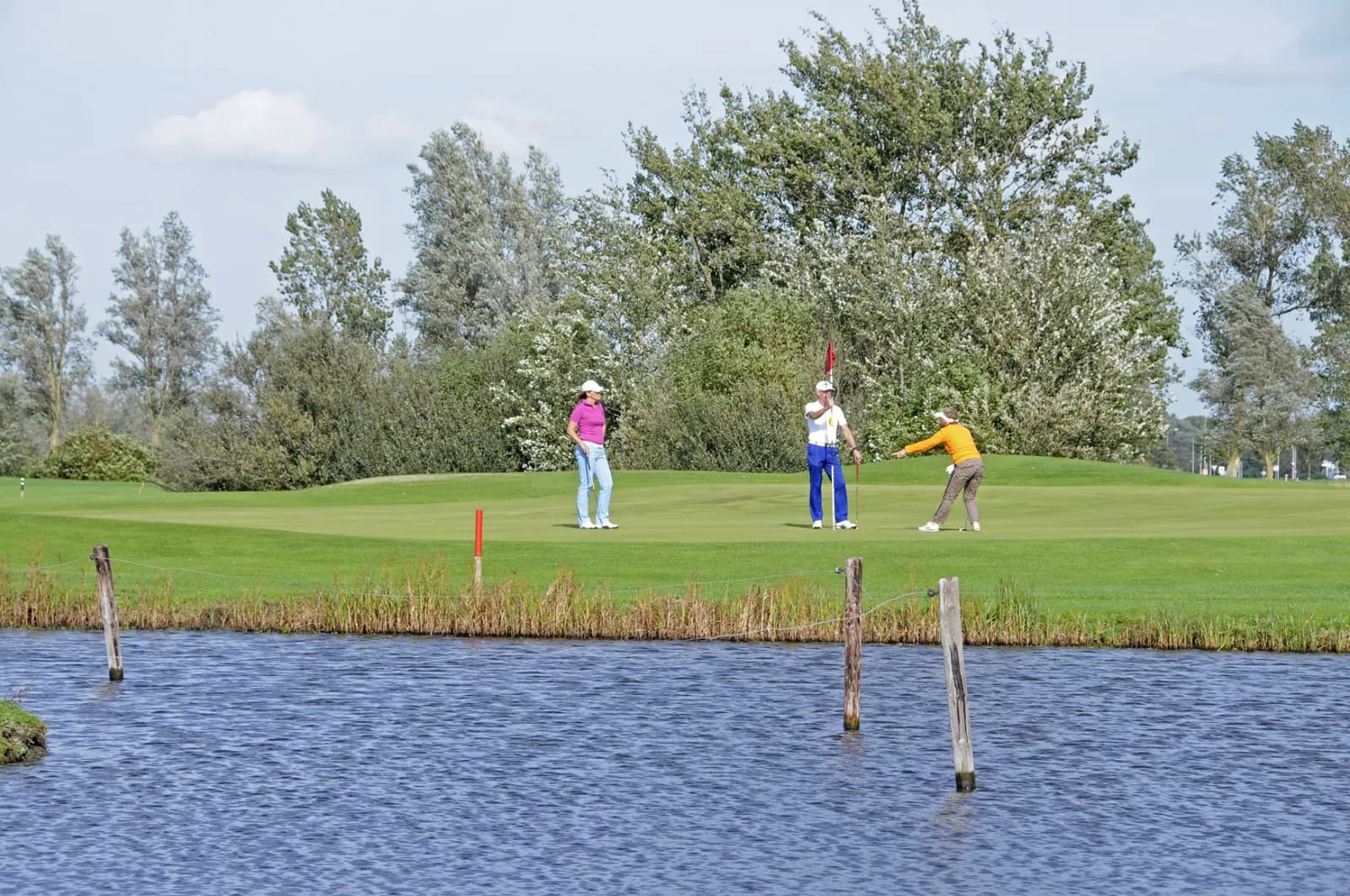 The course at Golfbaan Sluispolder
