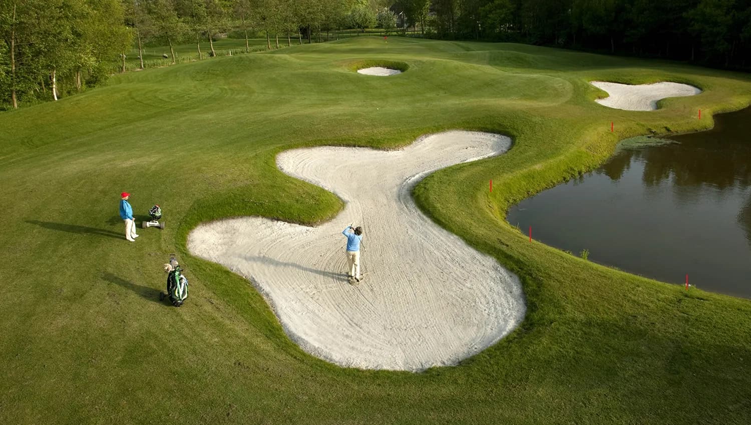 The course at Golfclub Zeegersloot